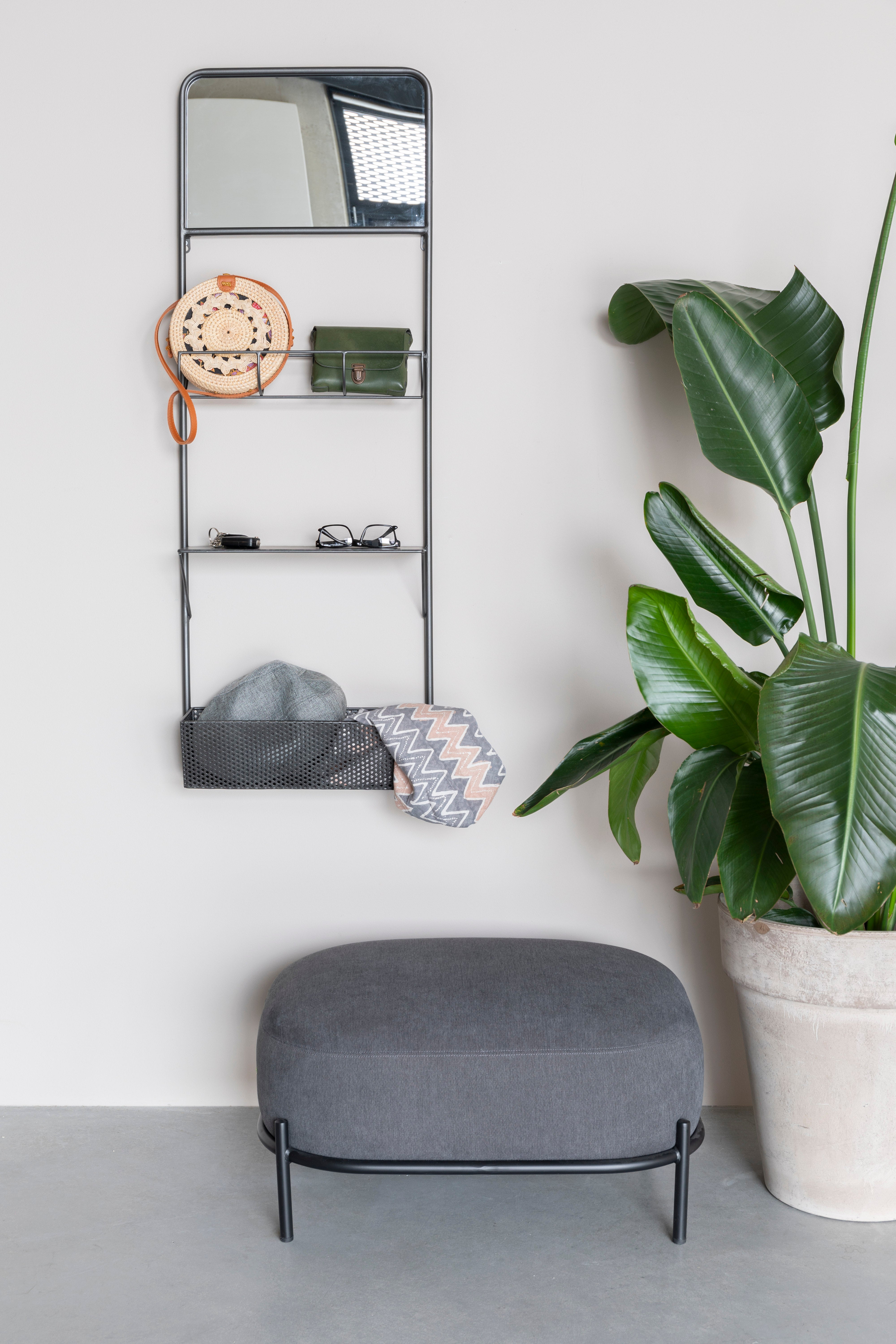 Hocker Polly Grey