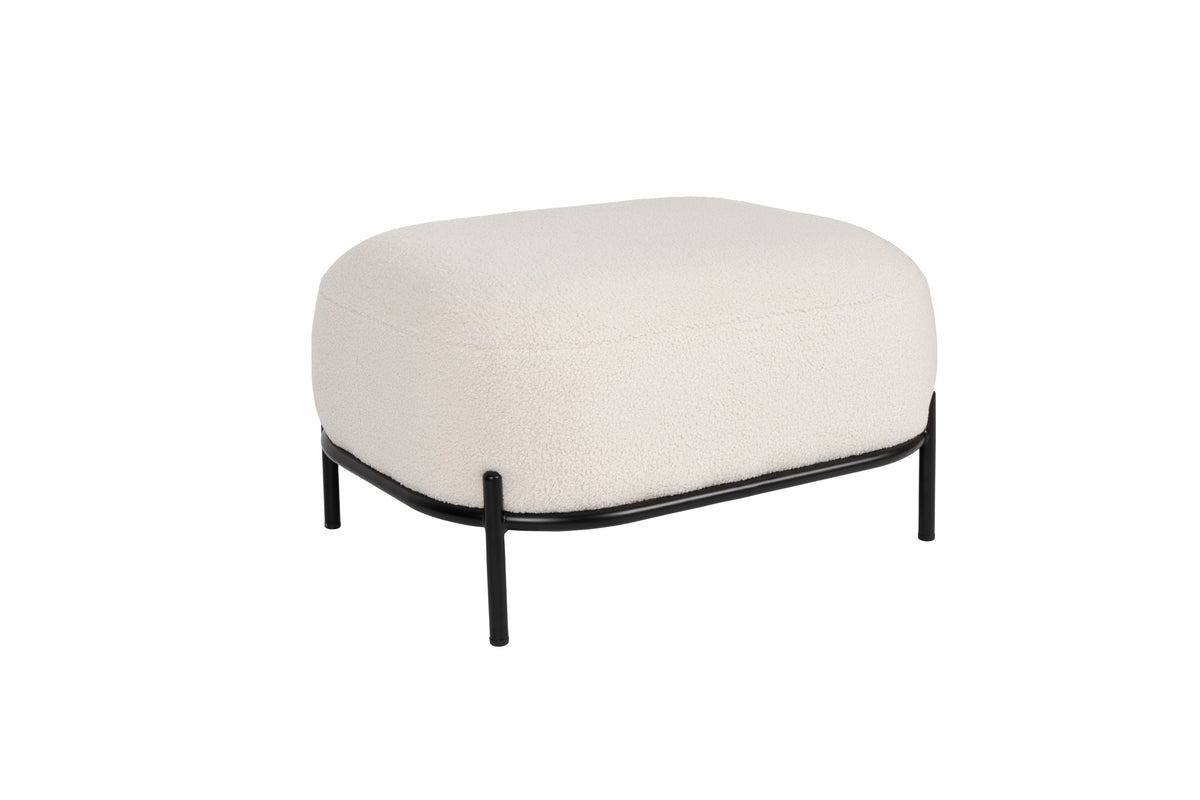 Hocker Polly Teddy Ivory