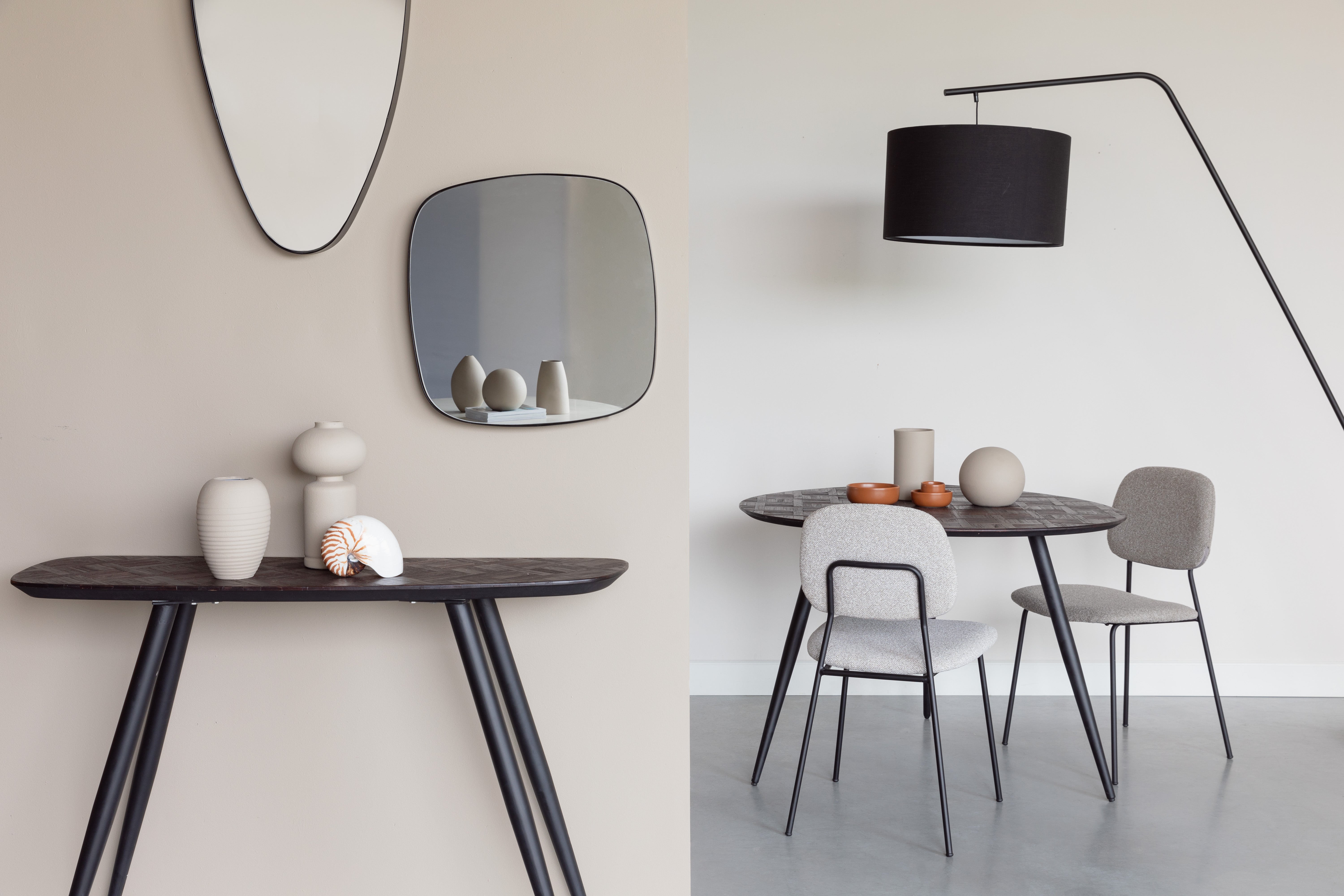 Floor Lamp Martine Black
