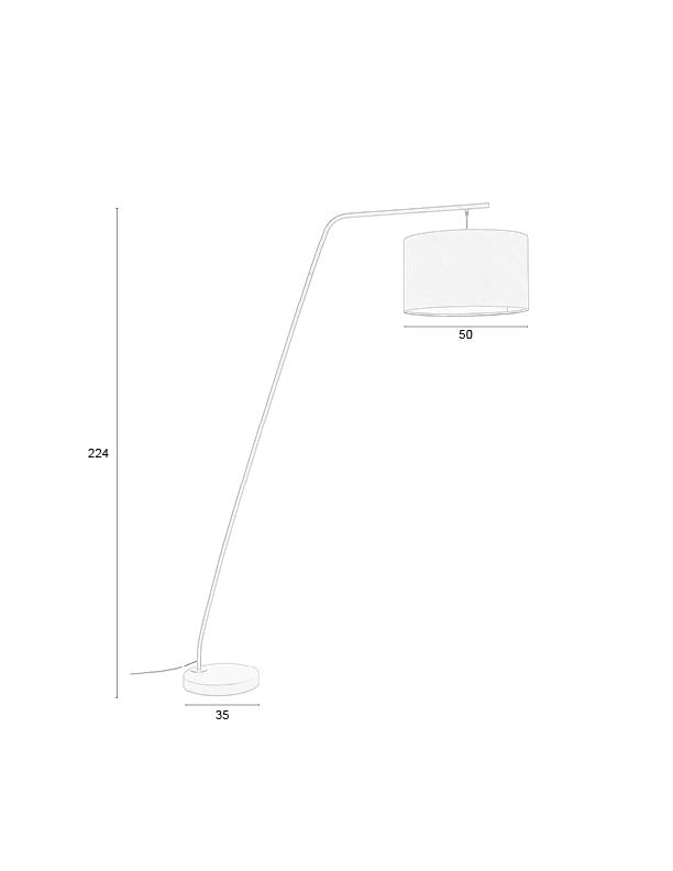 Floor Lamp Martine Black