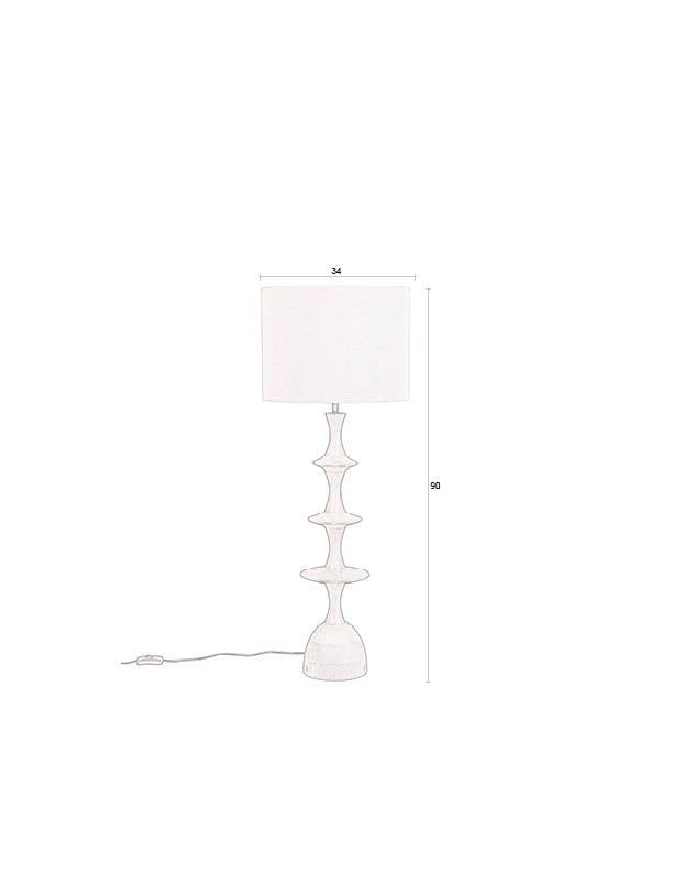Table Lamp Cath Walnut