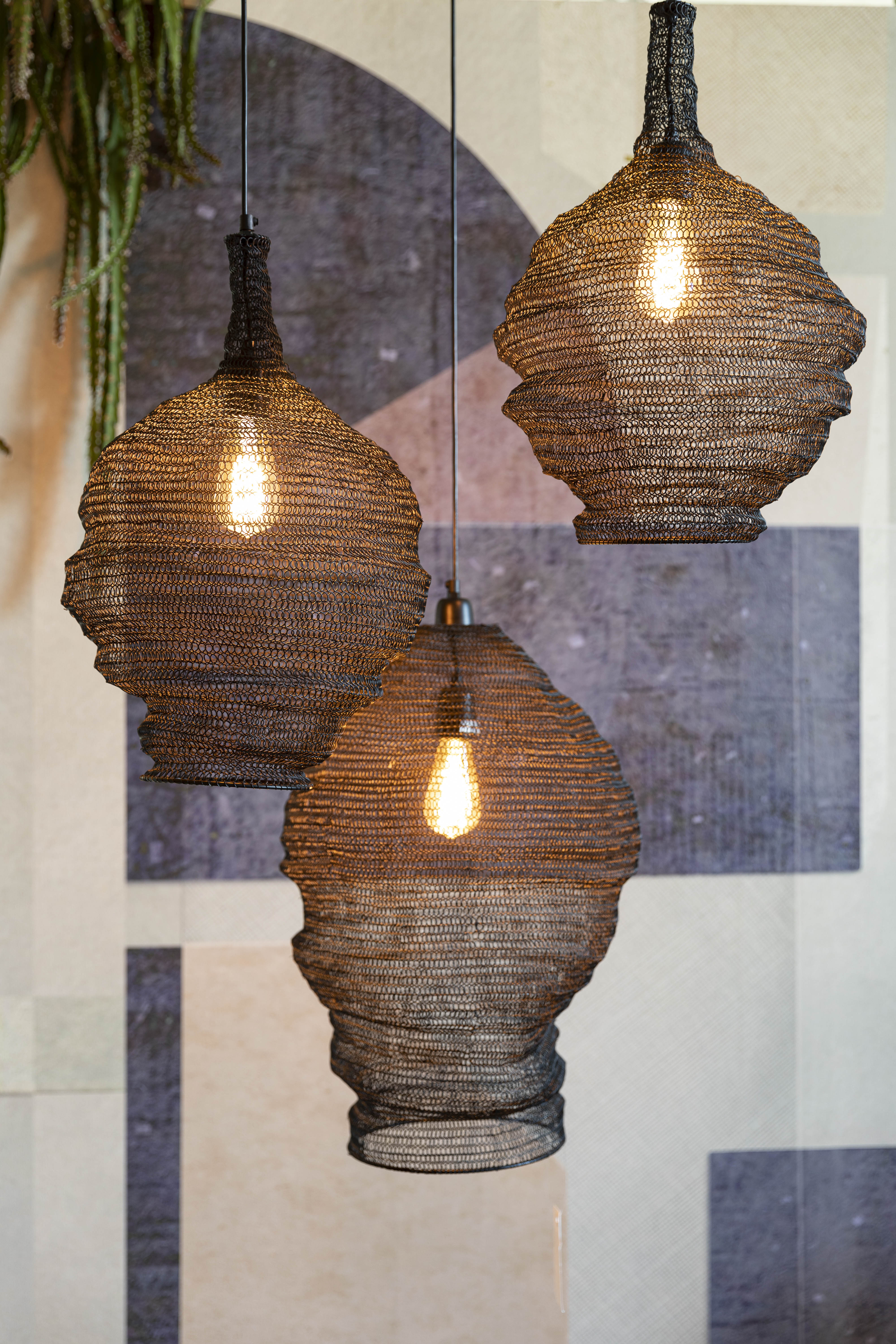Pendant Lamp Lena M Black
