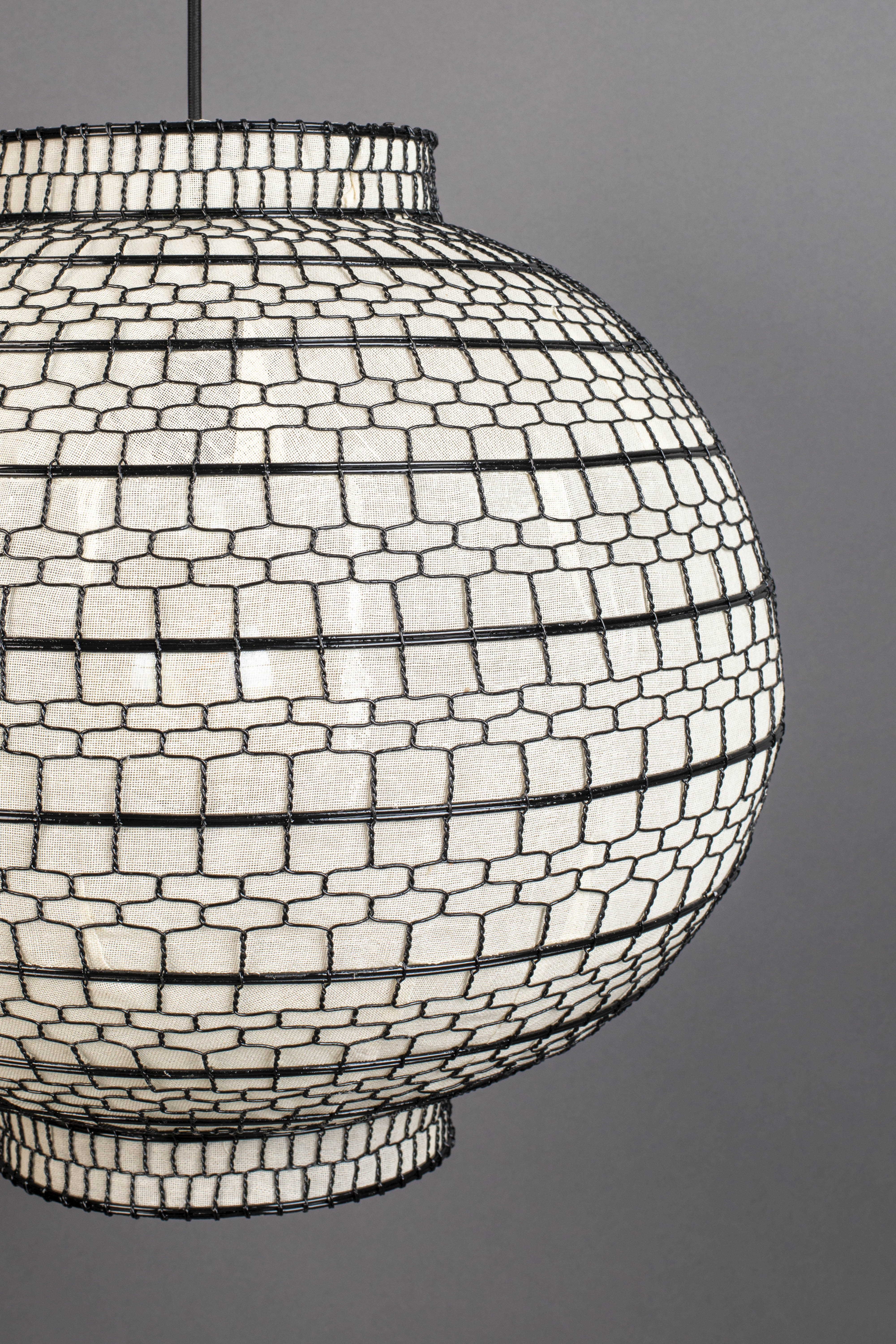 Pendant Lamp Ming Round 45