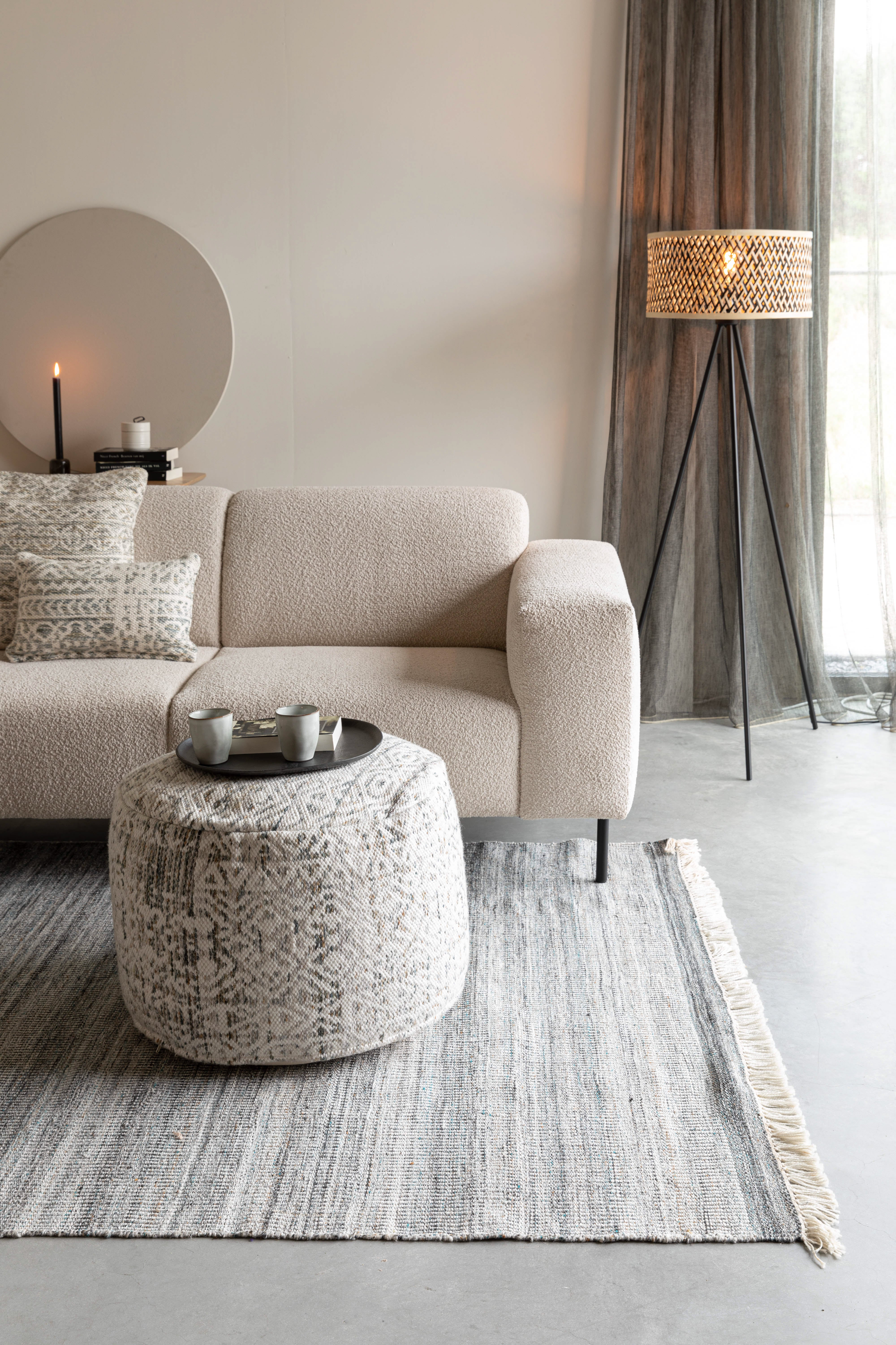 Carpet Lorenzo 160x230 Grey