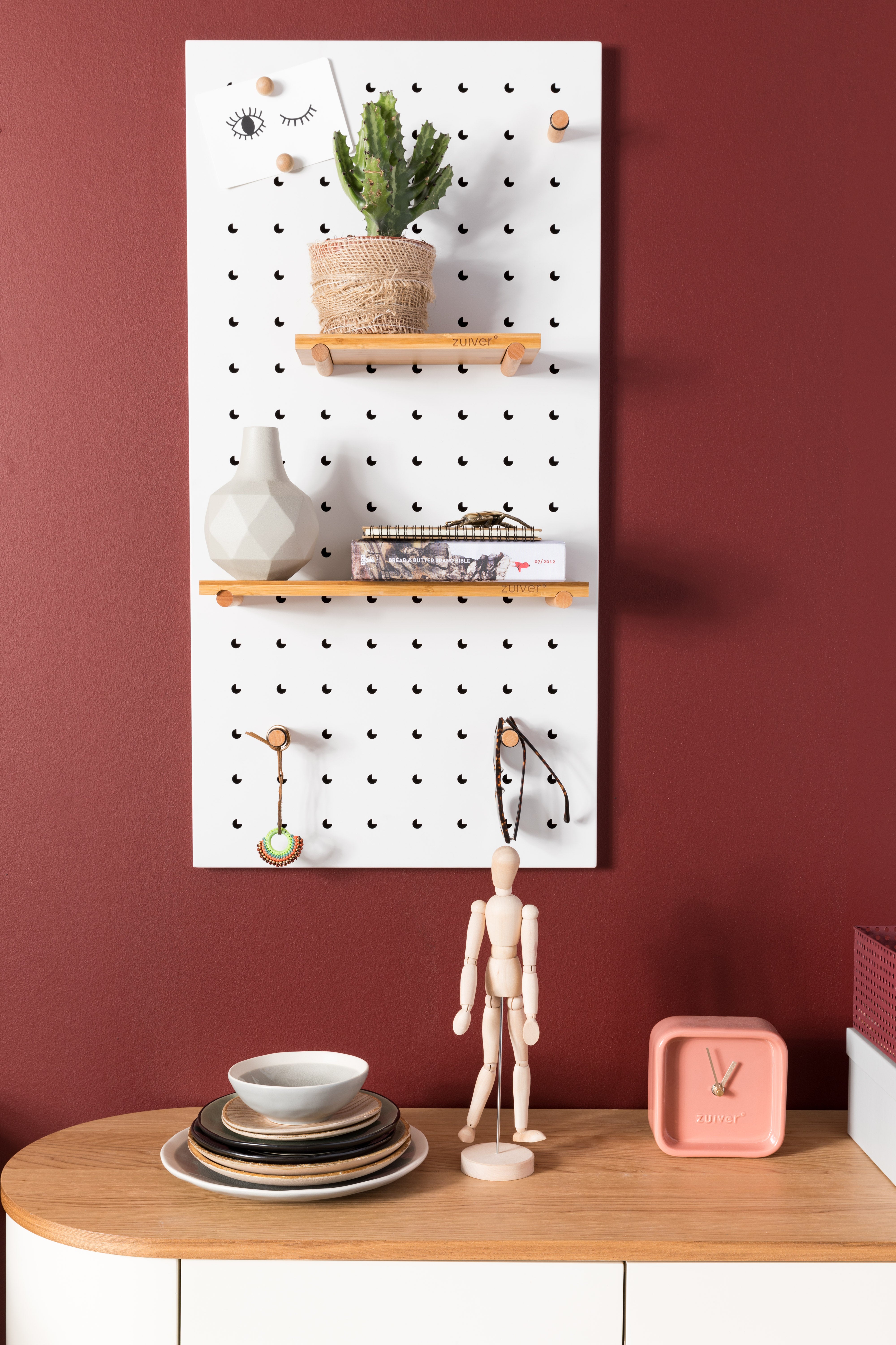Pegboard Bundy White