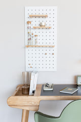 Pegboard Bundy White