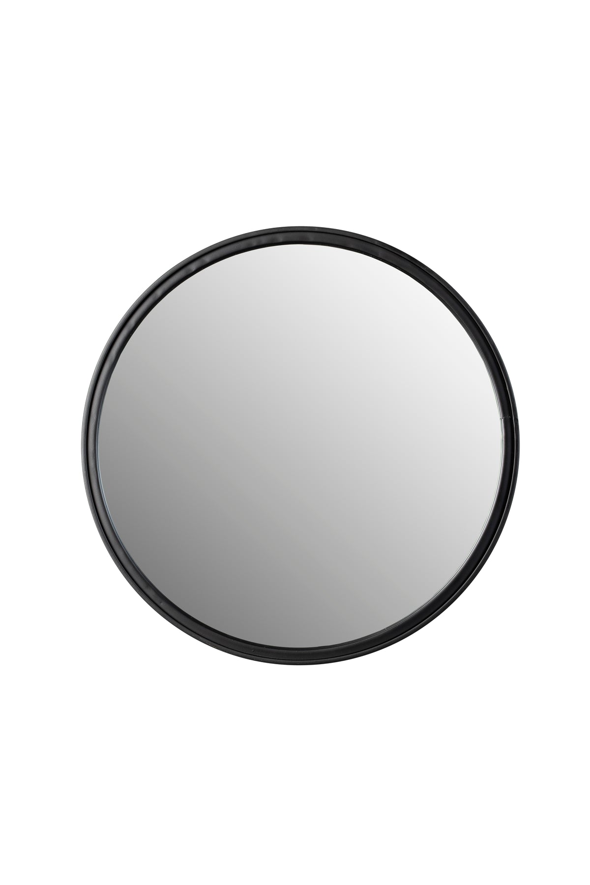 Mirror Matz Round Black