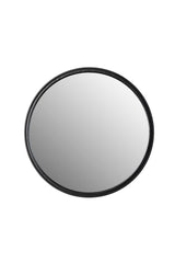 Mirror Matz Round Black