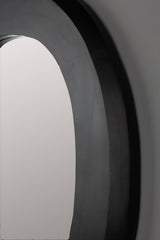 Mirror Aren Wood Black L