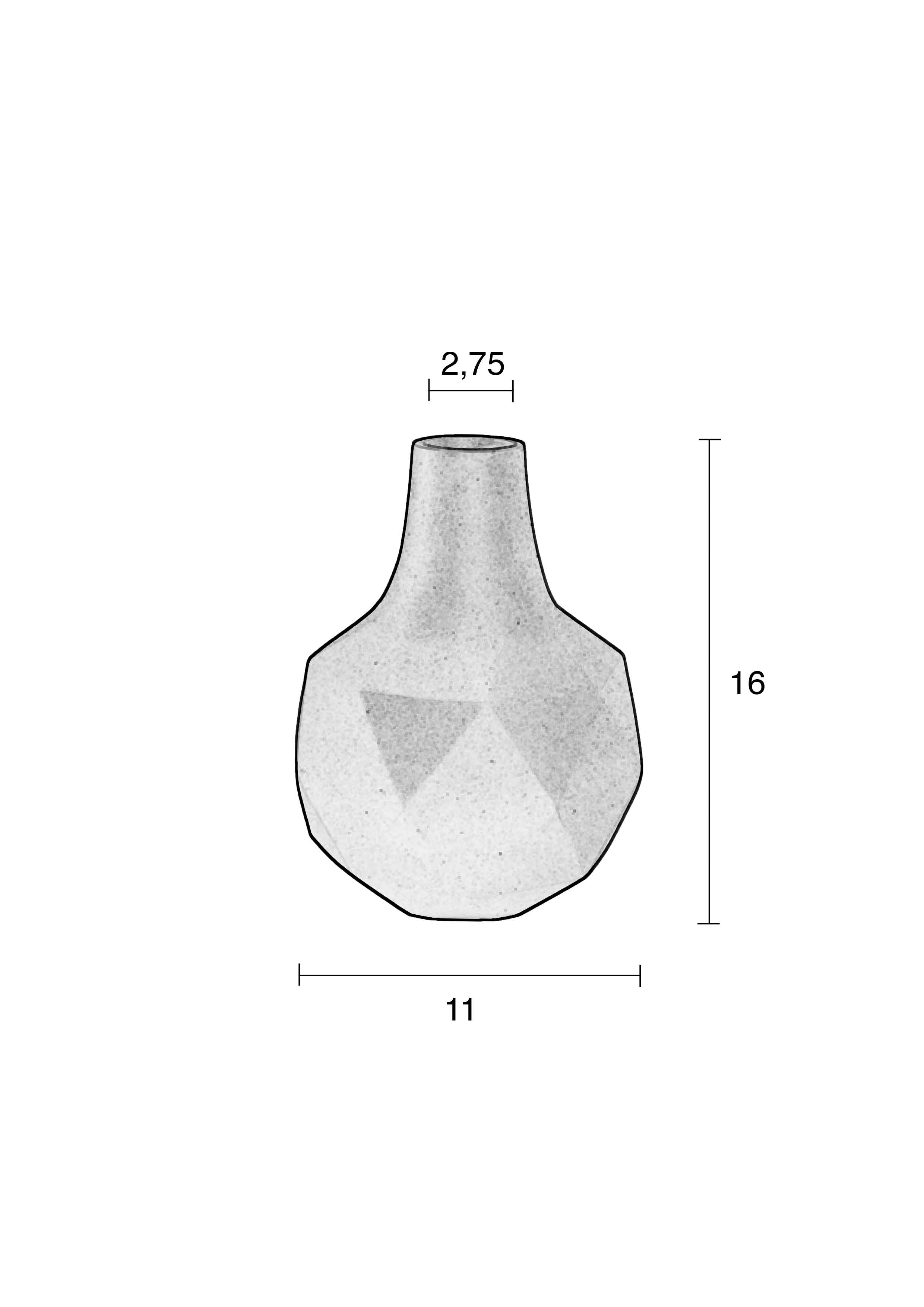 Vase Bloom Mist Blue