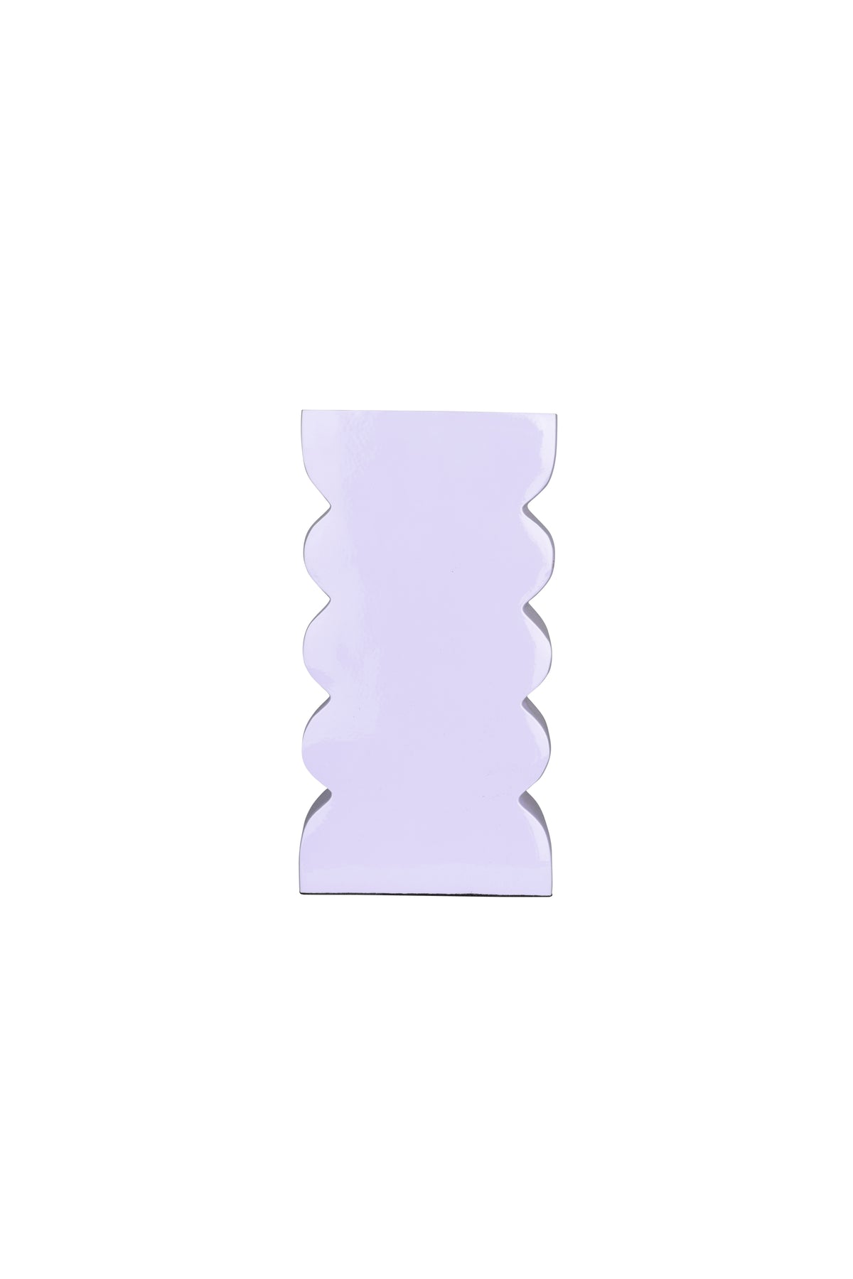 Vase Curves S Shiny Lilac