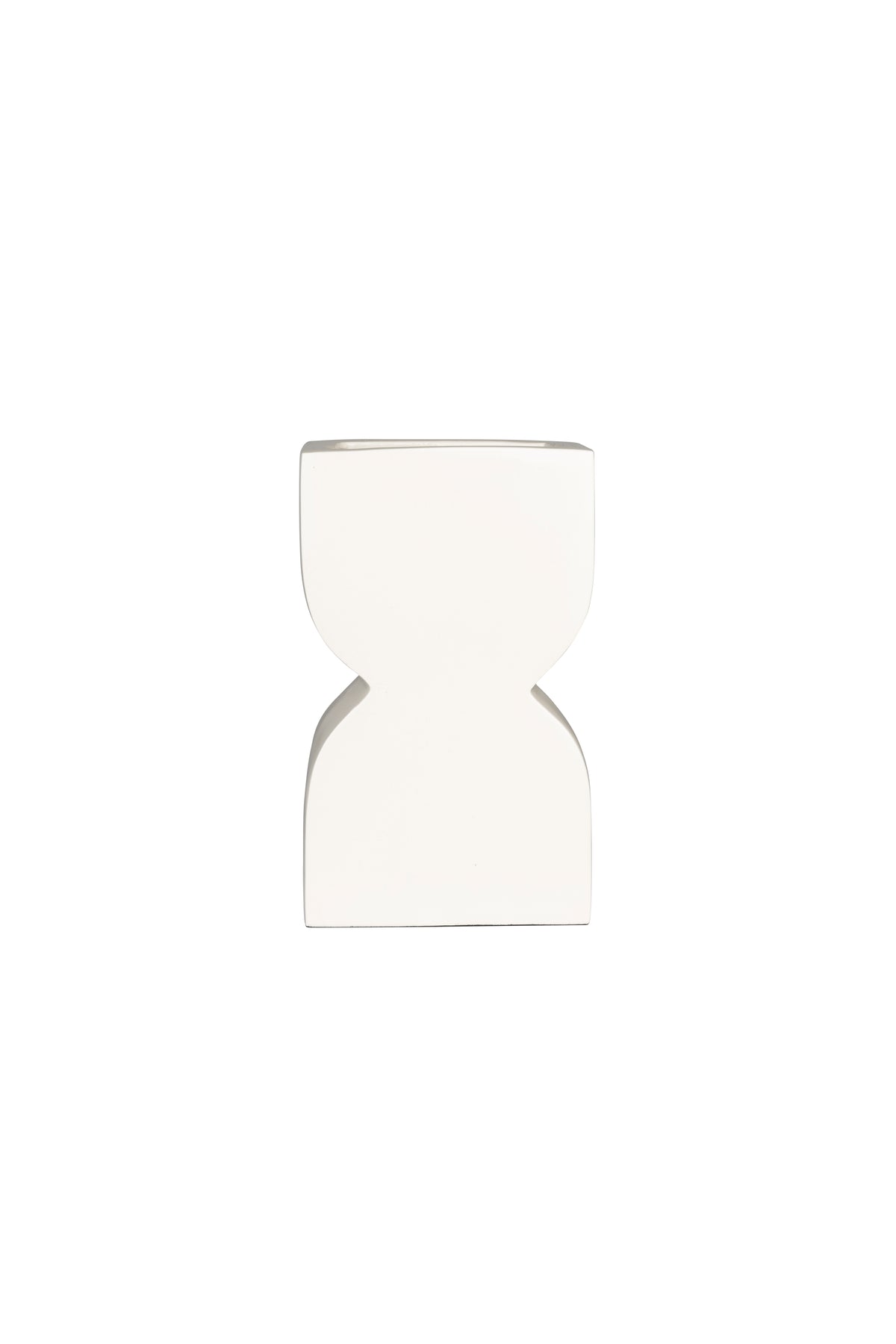 Vase Cones S Shiny Beige