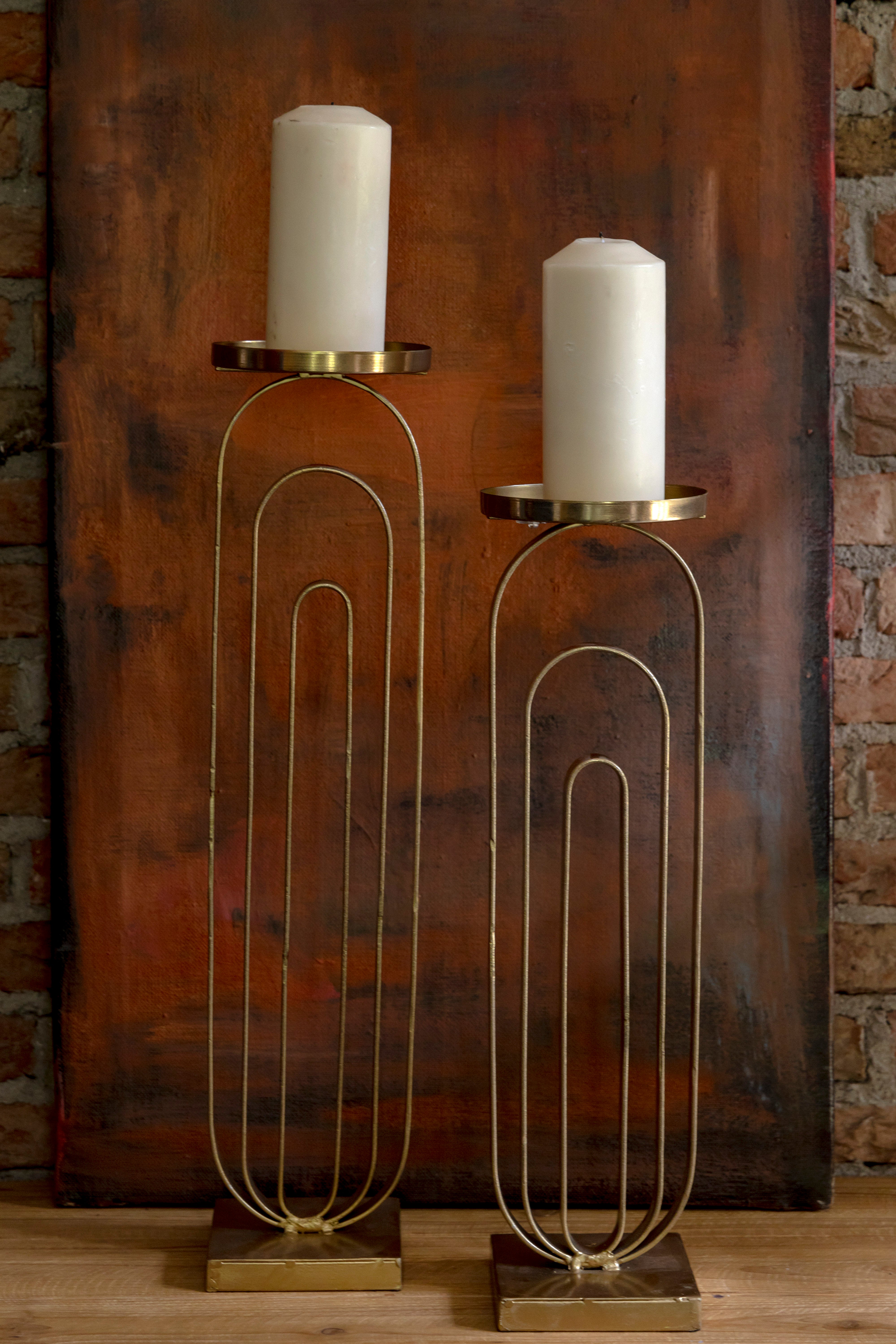 Candle Holder Proa Gold M