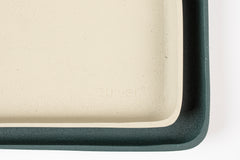 Tray Rebel Set Of 2 Green Ivory