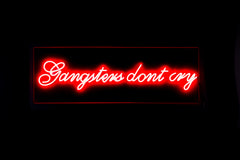 Gangsters Non Social Sign