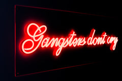 Gangsters Non Social Sign