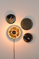 No Food Here Wall Lamp Hexagon (Set Of 4)