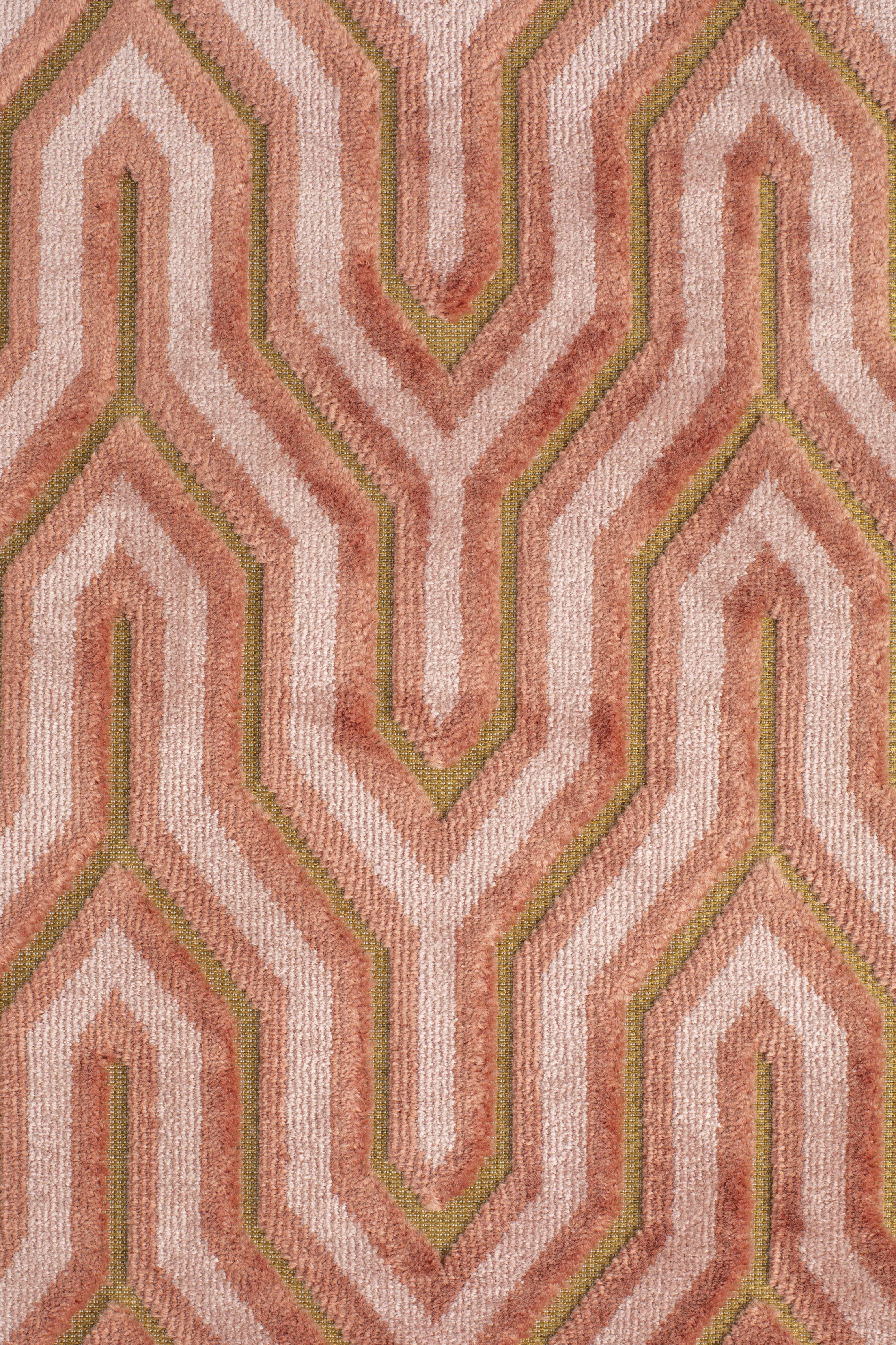 I Feel So Soft Carpet Round 200 Pink