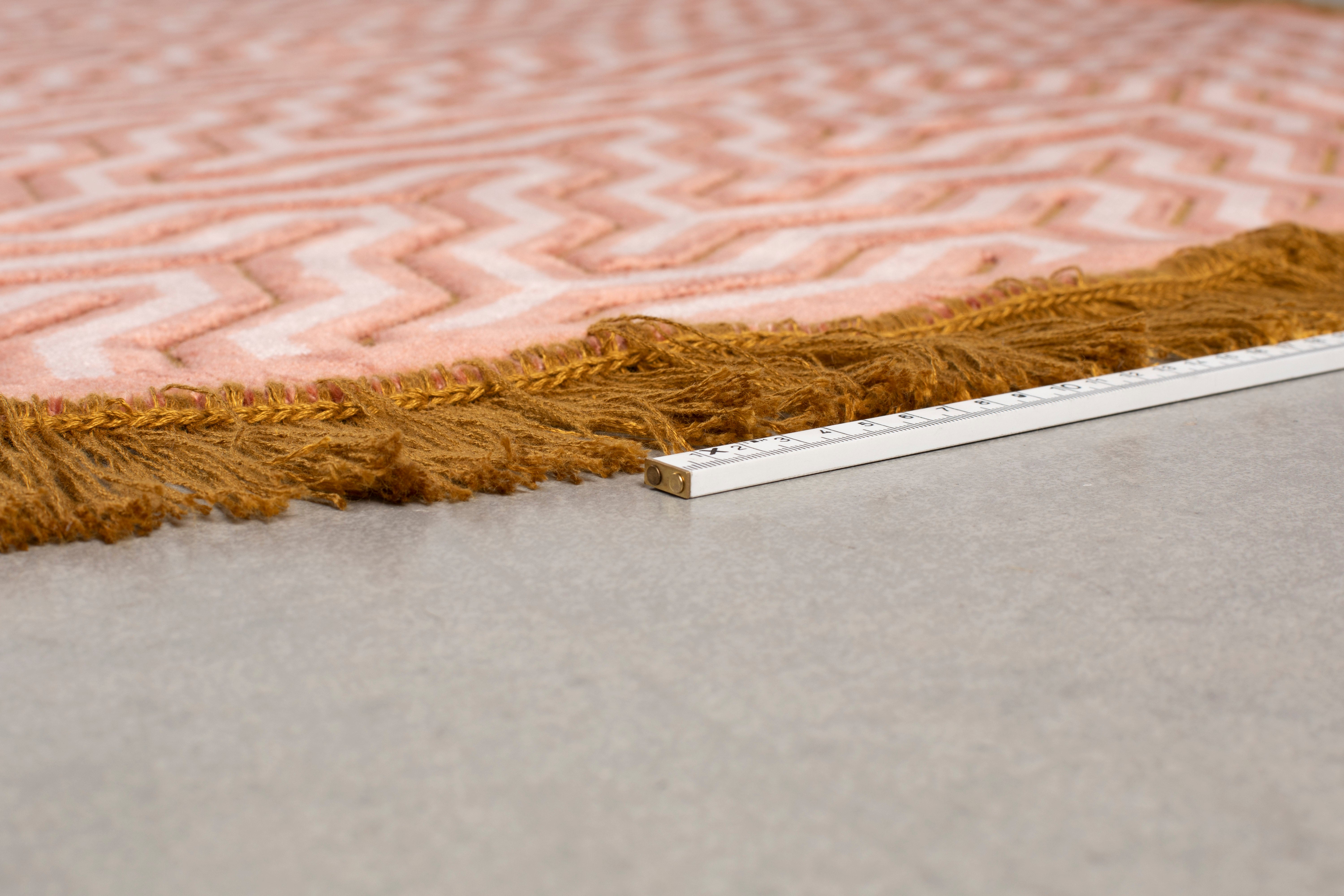 I Feel So Soft Carpet Round 200 Pink
