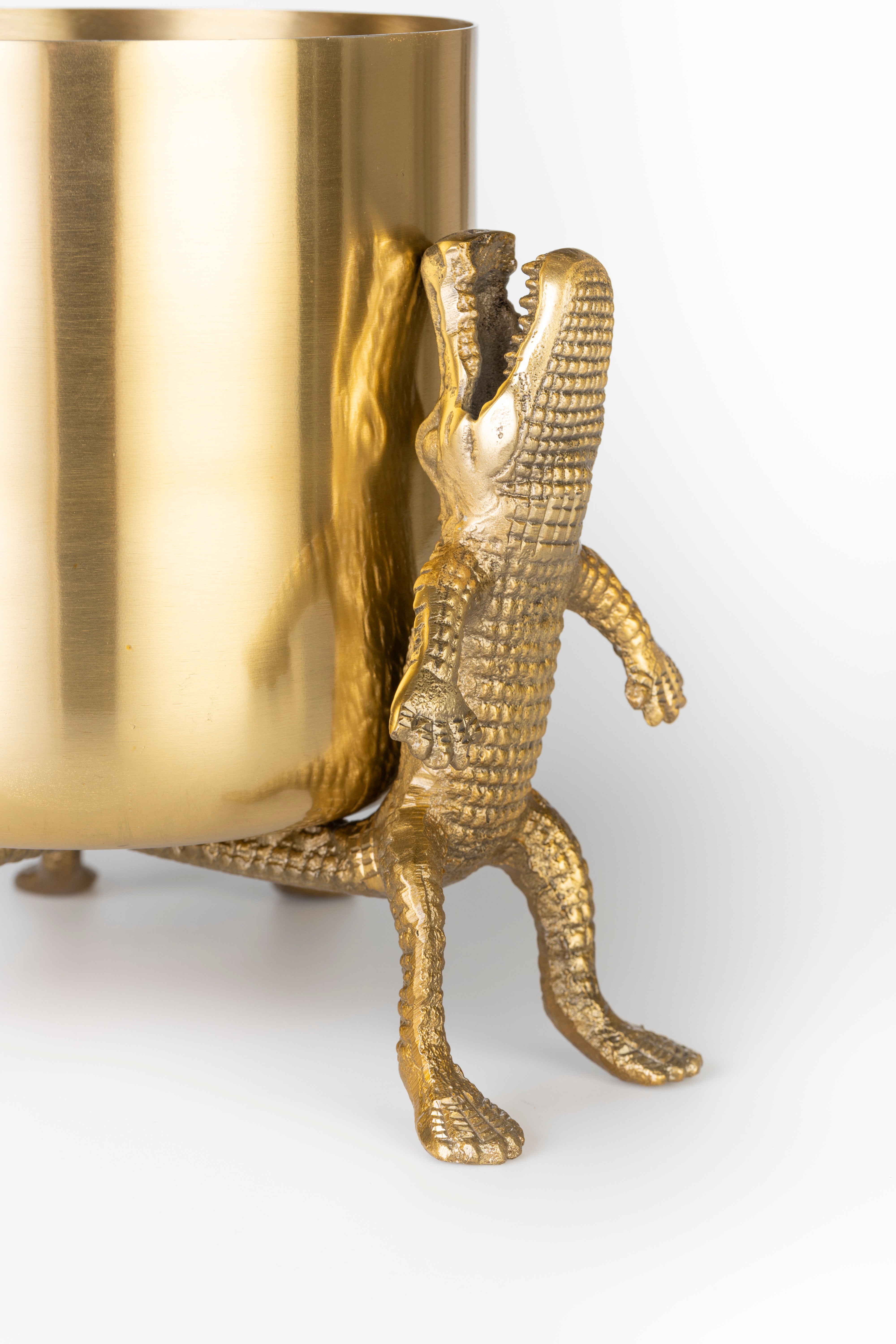 Surrounded By Crocodiles Vase M