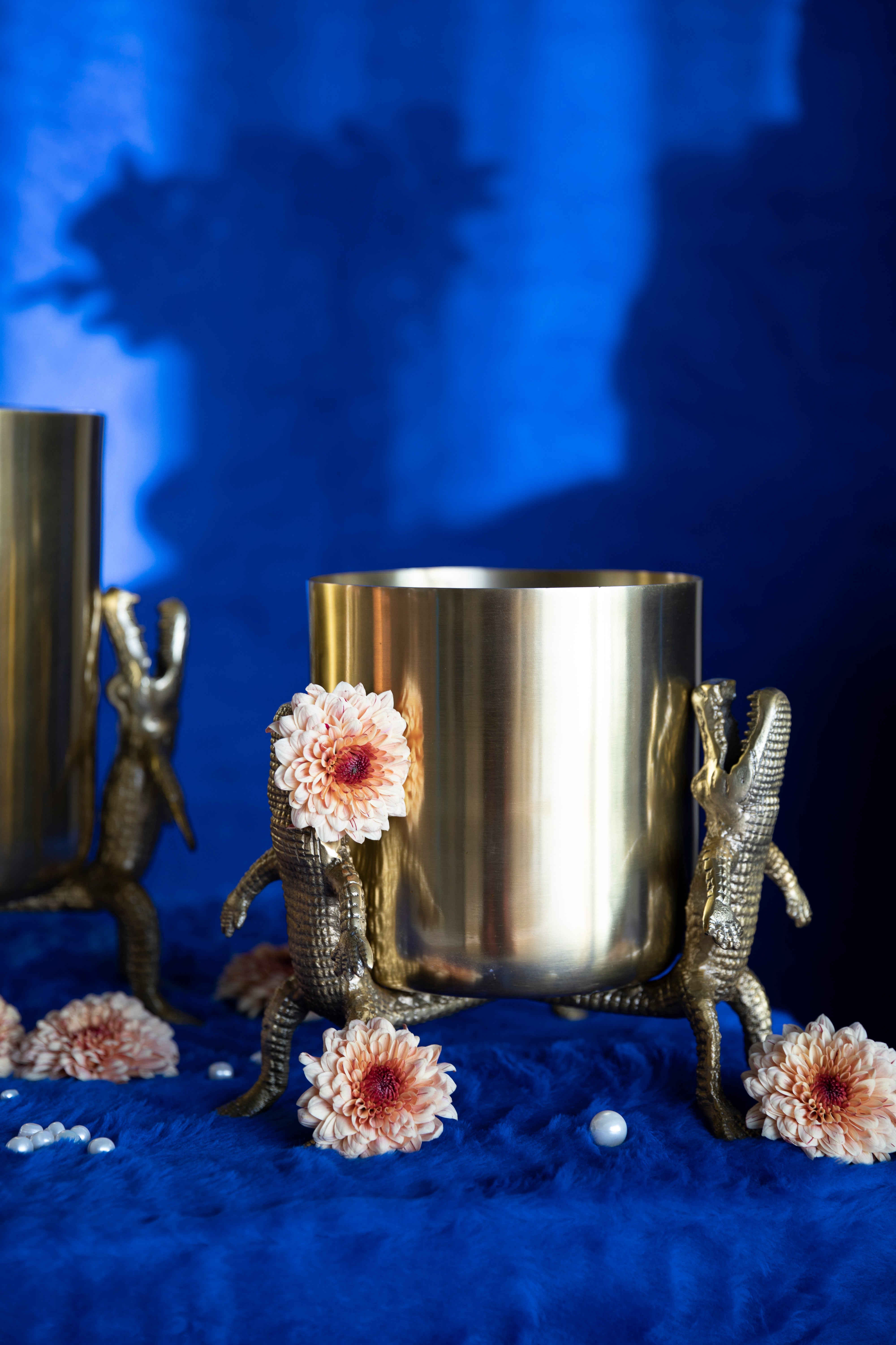 Surrounded By Crocodiles Vase M