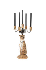 Proudly Crowned Panther Candle Holder Spotted