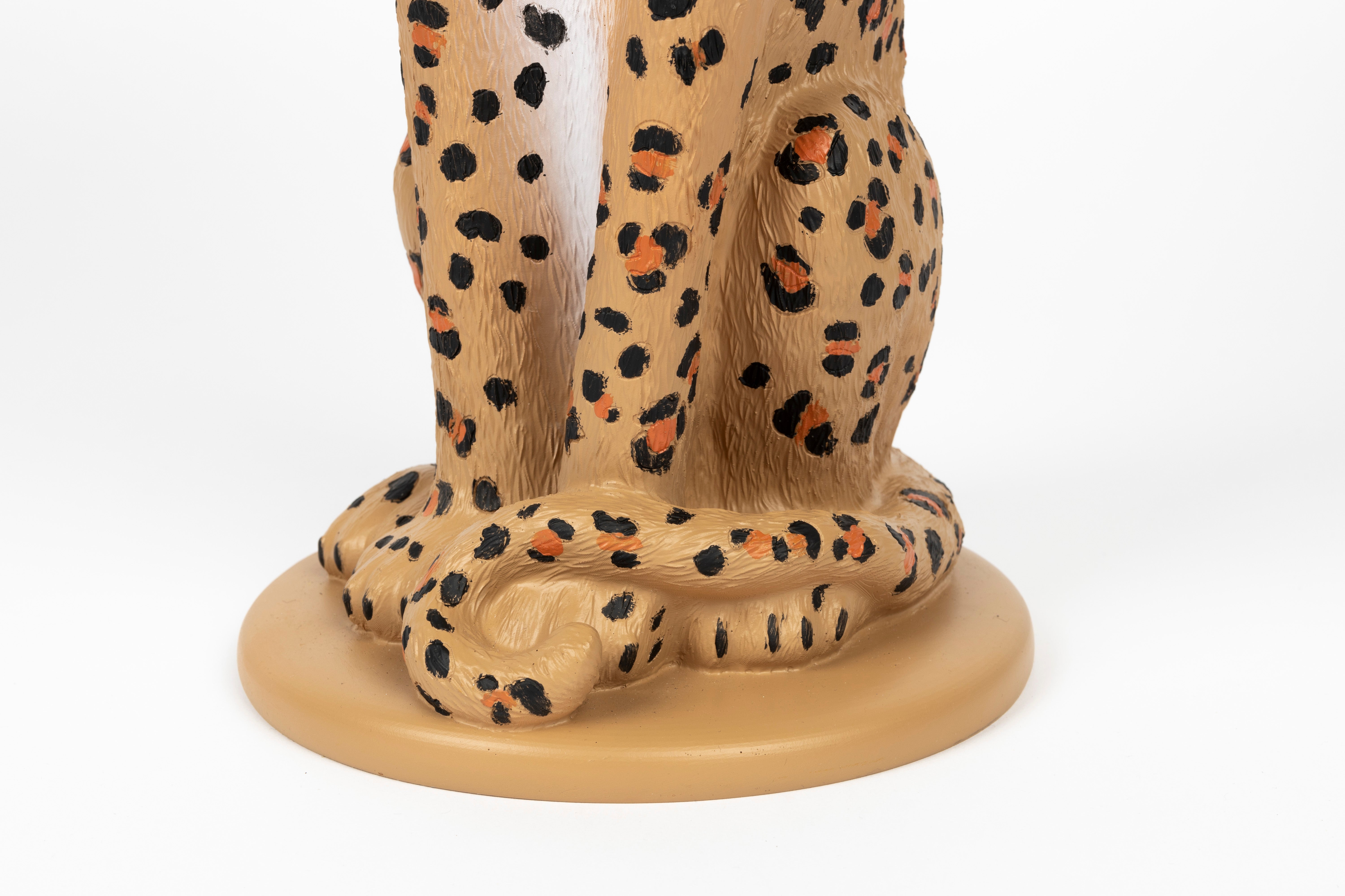 Proudly Crowned Panther Candle Holder Spotted